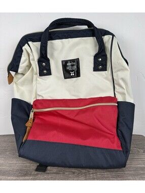 Anello Cross Bottle Tricolor Backpack Water Repellent Wide Mouth Travel Daypack